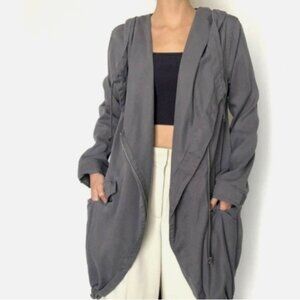 Silence + Noise Hooded  Jacket, Size XS